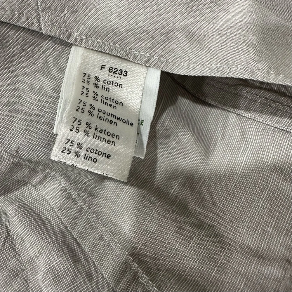 Lacoste Women’s Blazer Cotton/Linen Ivory Size 36EU/Small US